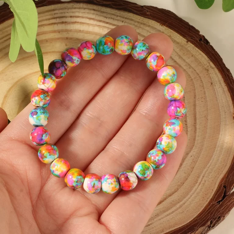 TK-Natural-Stone-Bracelets-Summer-Carnival-Bracelet-Multi-color-Bracelets-For-Both-Men-And-Women-display-picture-4